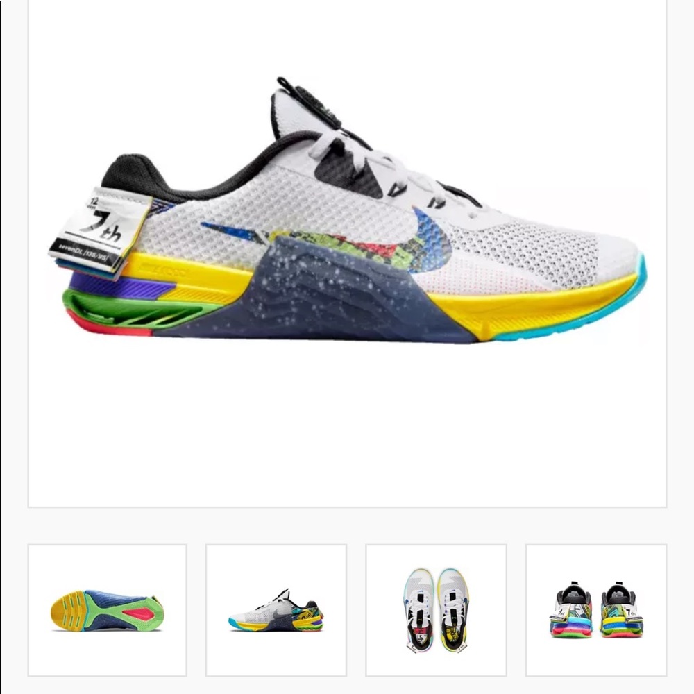 Mens Metcon 7 amp size 10.5
